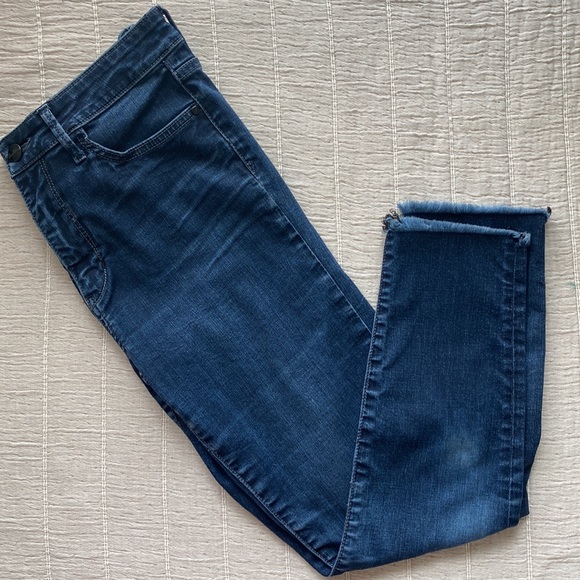 Sam Edelman The Stiletto High Rise Crop Dark Wash Jeans - Picture 9 of 9